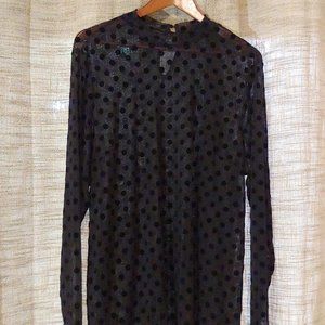 Lane Bryant Sheer top